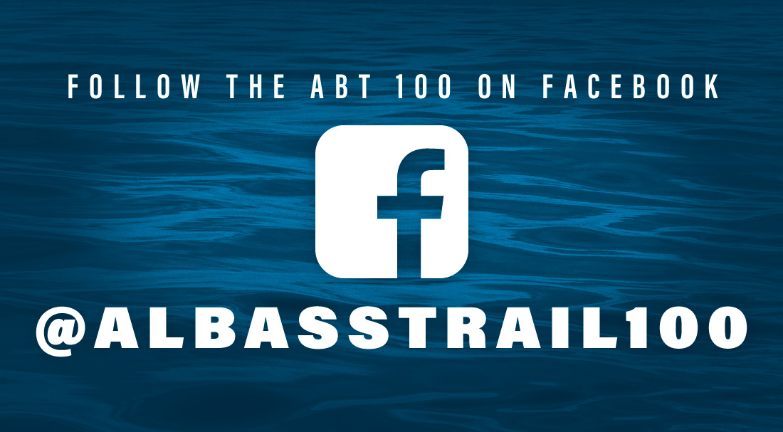 Follow the ABT 100 on Facebook at albasstrail100
